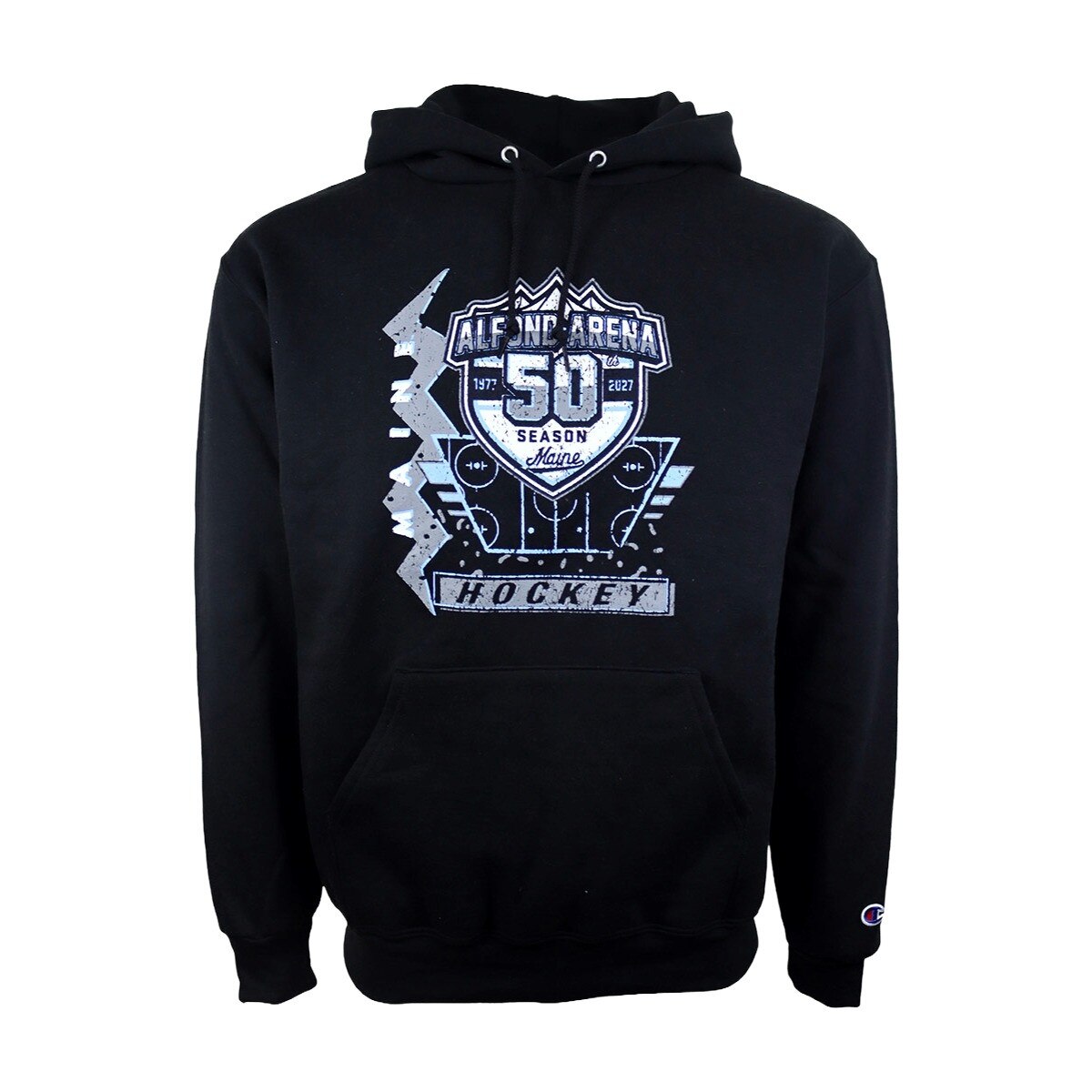 Champion Alfond Arena 50th Season Hockey Hoodie